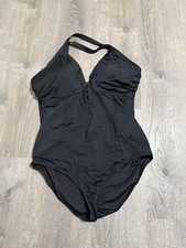 CITY CHIC - SIZE M - BLACK - PADDED  UNDERWIRE BUST - SWIMMERS - One Piece