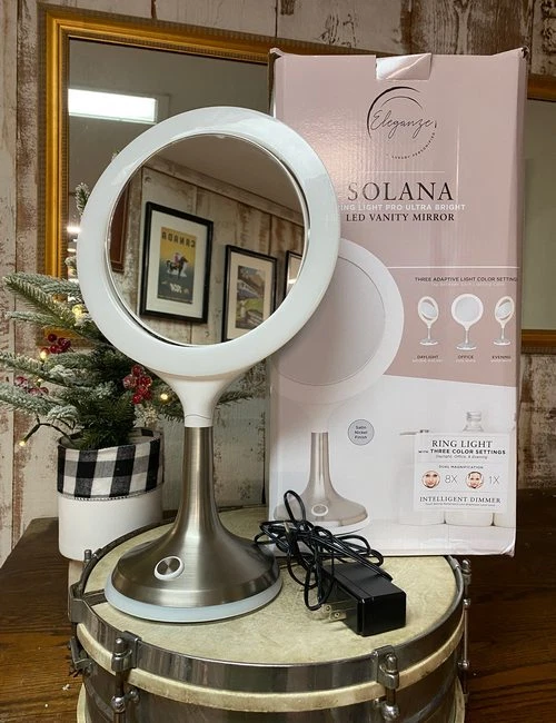Makeup ring 2024 light mirror