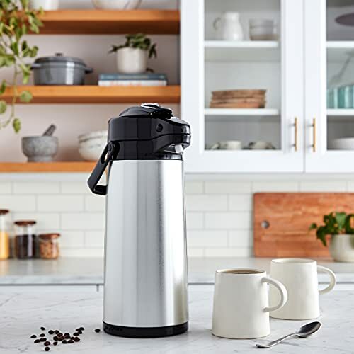 Oggi 64ounce Pumpmaster Lever Pump Action 4 Beverage Server for sale