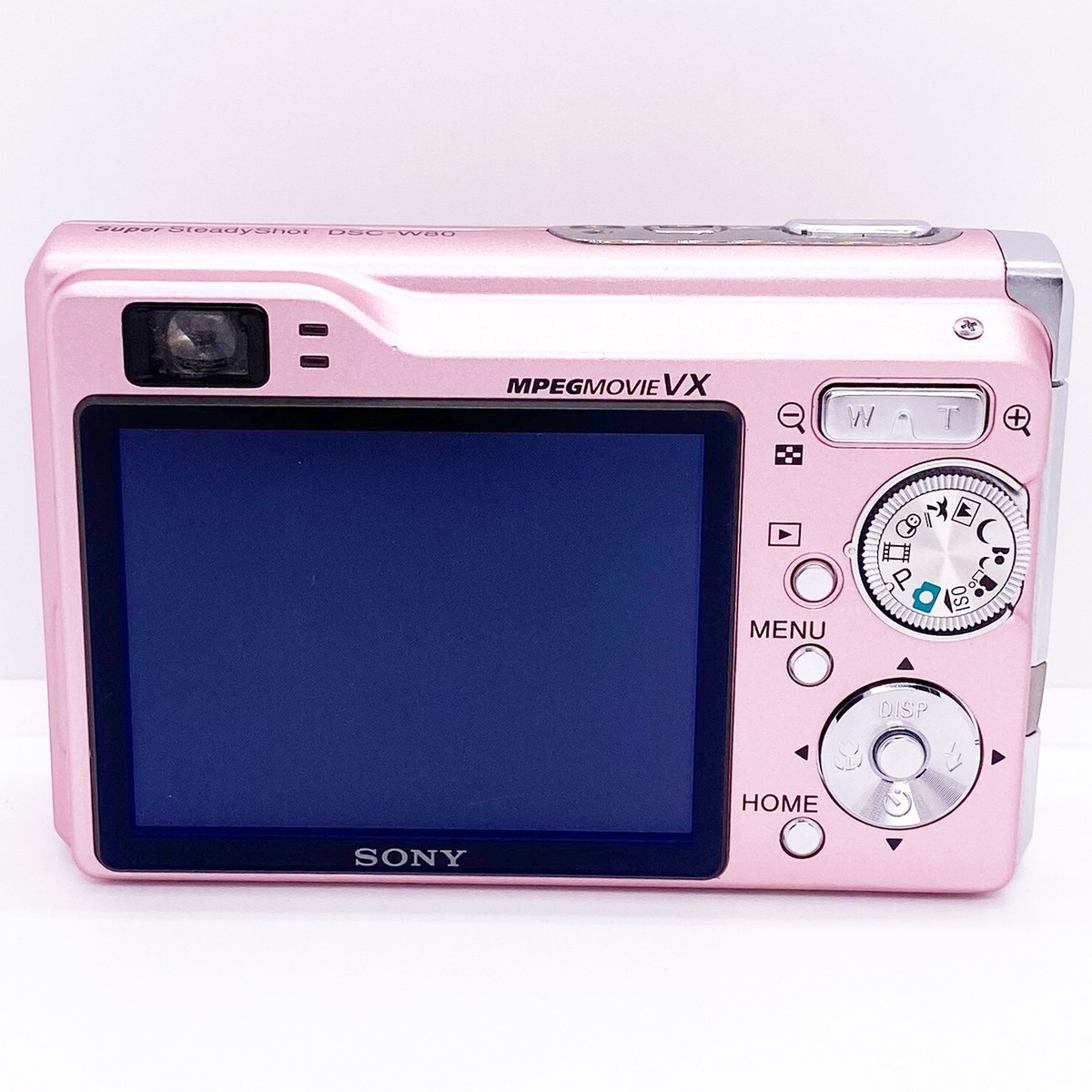 Sony DSC-W80 Pink 7.2MP 3x Zoom Digital Camera Cyber-shot Sony DSC-W80 Pink 7.2MP 3x Zoom Digital Camera Cyber-shot