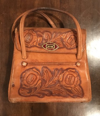 mexican hand tooled leather handbags