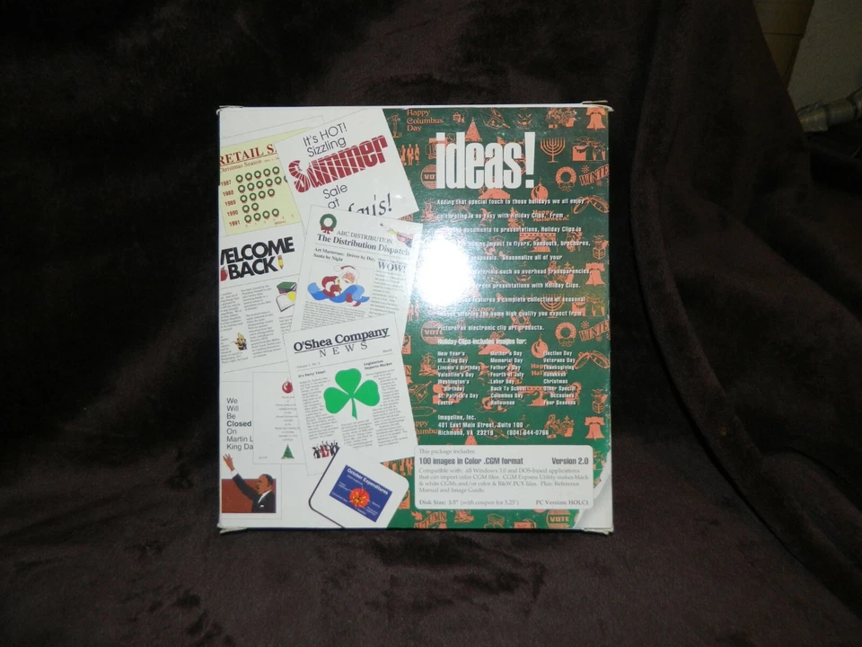 Imageline Holiday Clips Software for PC BIG BOX - Image 2 of 4