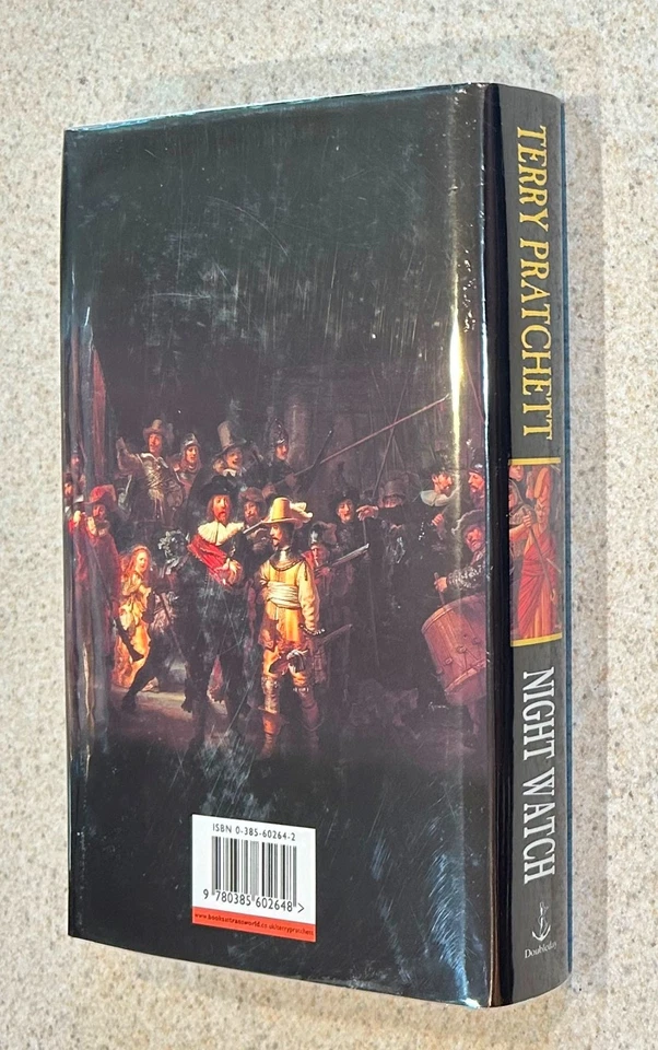 Terry PRATCHETT -- Night Watch (Fantasy) -- 2002 SIGNED 1st UK Edition Hardcover - Image 2 of 3
