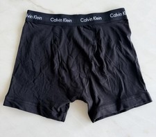 Calvin Klein Men s Cotton Boxer Briefs Black ...