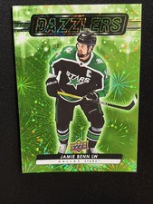 23-24 UD Series 2 Hockey Green Dazzlers DZ-51 Jamie Benn