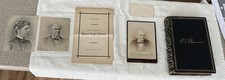 ELITE Lot - P. T.  Barnum - SIGNED Portrait & Card, Funeral Program, 1889 Book