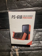 Solar Charger Power Bank 63200mAh, Portable Charger with Dual Outputs & Dual NEW