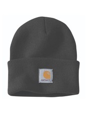 Carhartt Men's Knit Cuffed Beanie Hat - Black, One Size Fits Most