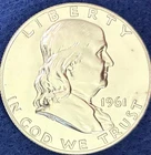 1961 Franklin Half Dollar Silver Choice Proof