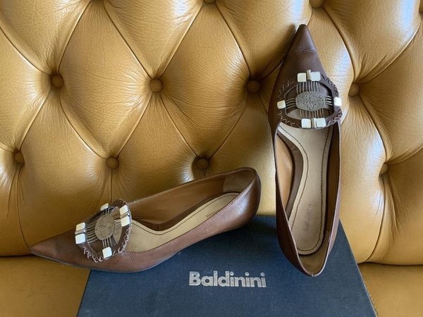 Women Baldinini Heels Brown 36