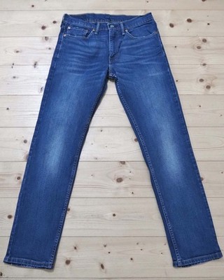 Levi's 511 Herren Jeans Gr. W32/L32 Blau Slim Fit Baumwolle Vintage