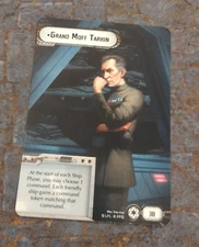 2015 Star Wars Armada Grand Moff Tarkin Fantasy flight games PROMO Worlds 2015 