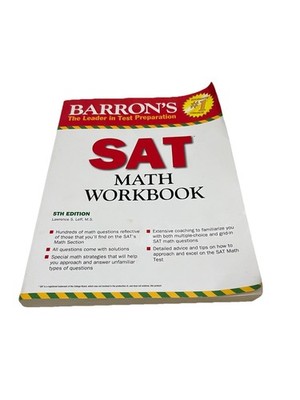 Barron's SAT Math Workbook 5th Edition Exam Preparation Study Guide
