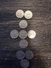 Canada 5-Cent Coins 1936 - 1950 Lot of 10 x Nickels — photo 5