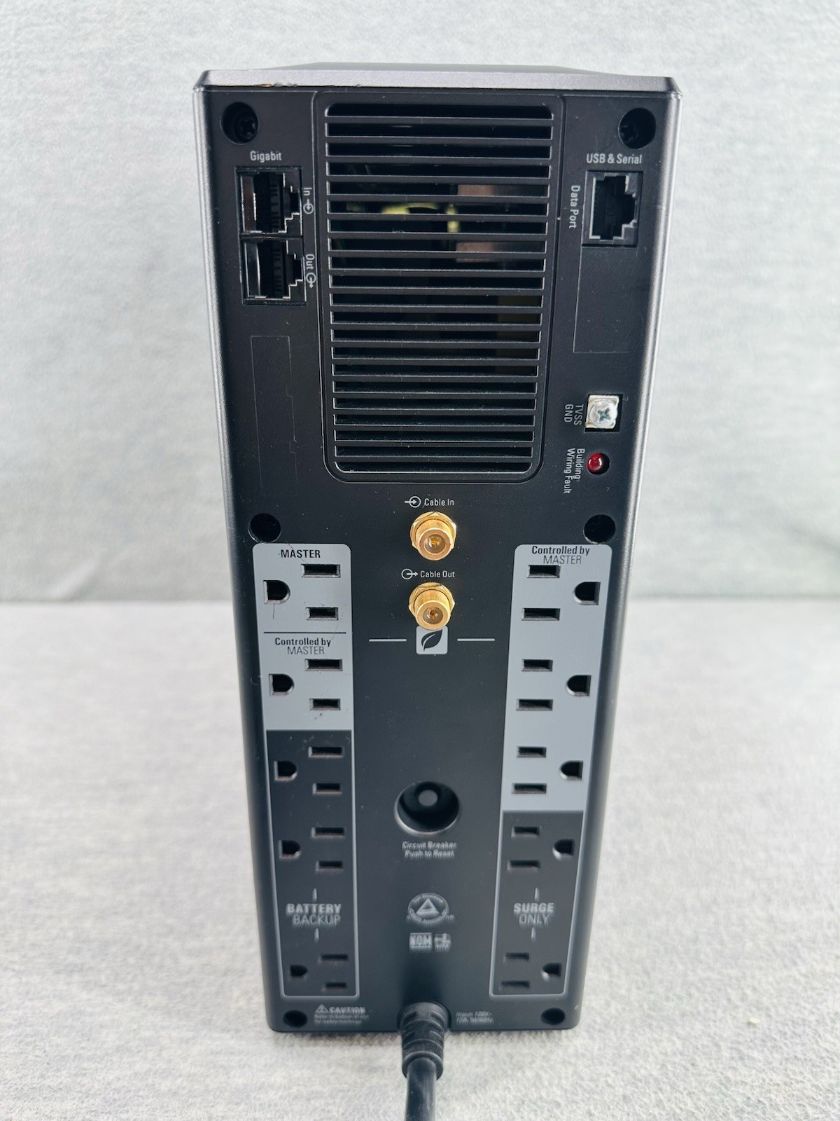 APC BACK-UPS PRO 1300 - BR1300G Battery Pro System Surge Protector    NO Battery