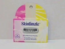 Skintimate 4 Blade Razor Refill Cartridges-4ct.-Fits All Skintimate Handles