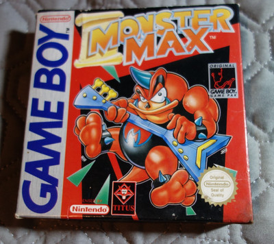 Nintendo Gameboy - Monster Max - Originalverpackt mit Anleitung