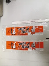 Williamson Candy bar 1960s wrapper OH HENRY Halloween ghost cowboy pumpkin #41