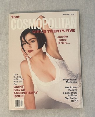 Madonna Cosmopolitan 1990 Blond Ambition Era
