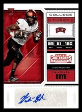 2018 PANINI CONTENDERS DRAFT PICKS DEVONTE BOYD 152 RC AUTOGRAPH UNLV REBELS