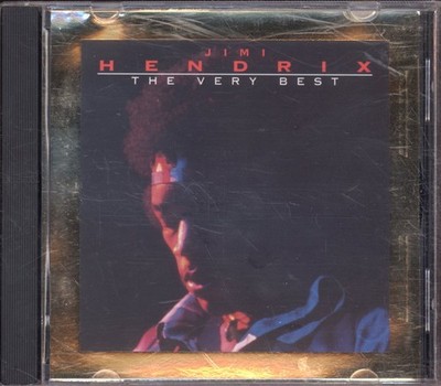 Jimi Hendrix Very Best CD Italy Irec 1995 compilation. Issue with gold rimmed