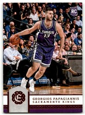 2016-17 Panini Excalibur #156 Georgios Papagiannis Sacramento Kings Rookie
