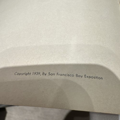VINTAGE! 1939 San Francisco Exposition Souvenir Picture Book Magic in the Night - Picture 3 of 6