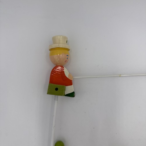 Vintage Handpainted Mobile By IRMI w/ Orig Box #M811 Musical Circus Mobile A2 - Picture 11 of 12