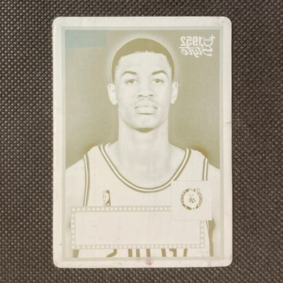 2005-06 Topps 1952 Style - Gerald Green 1/1 Rookie Cyan Printing Plate RC #135
