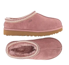 NEW 100% Authentic UGG  Women's Tasman II braid Collar Slipper Shoes Pink Dawn