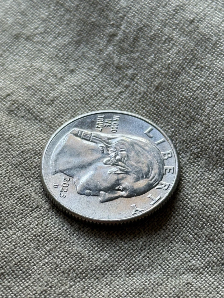 2023-D Maria Tallchief Quarter – Rare “In Cod We Trust” Mint Error – AWQ - Image 3 of 4