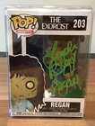 Funko Pop! Movies Exorcist Linda Blair as Regan Autographed Vinyl Figure #203