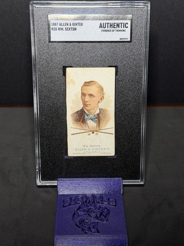 1887 N28 Allen & Ginter #41 Wm. Sexton — SGC (grade unconfirmed)