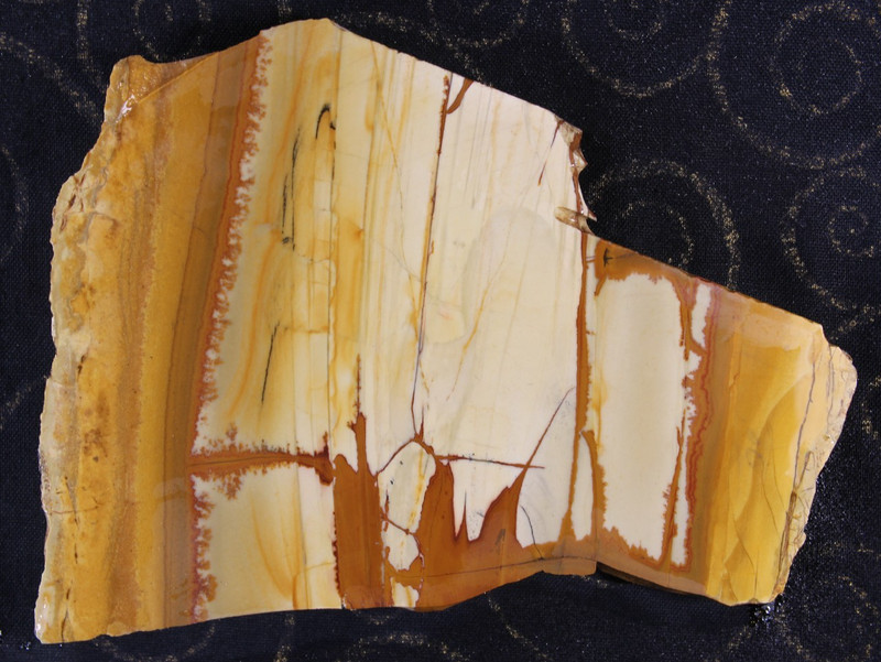 Owyhee Picture Jasper Slab - 6.4 Ozs - Lapidary - Crafts - Display
