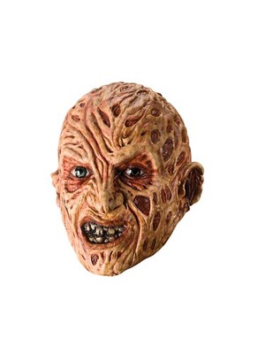 Herren Freddy 3/4 Maske Nightmare On Elm Street Karneval - Offiziell Rubies