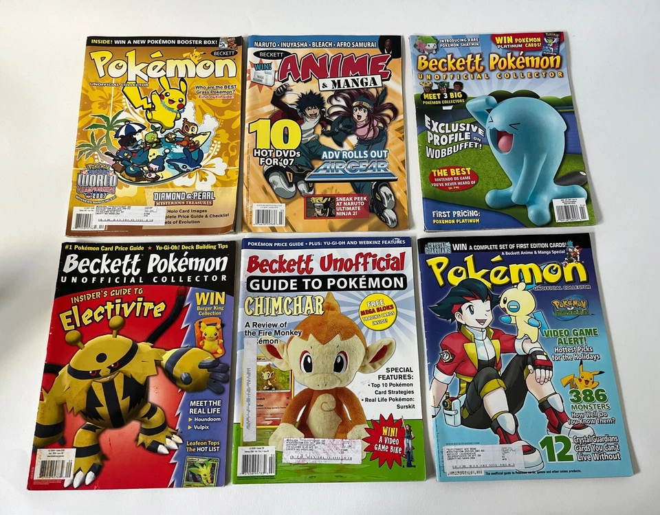 Miscellaneous Beckett Pokemon Unofficial Collector Magazines and Guide Magazines Foto 4 de 4