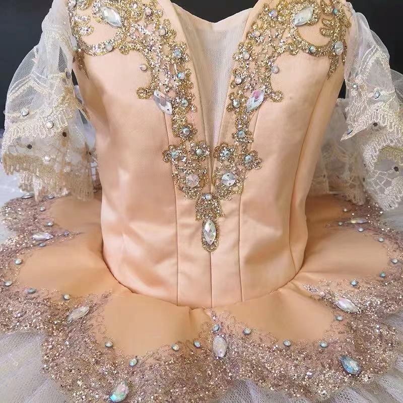 Falda de Ballet Profesional Clásica Panqueque Tutú Disfraces Bailarina Vestido de Baile