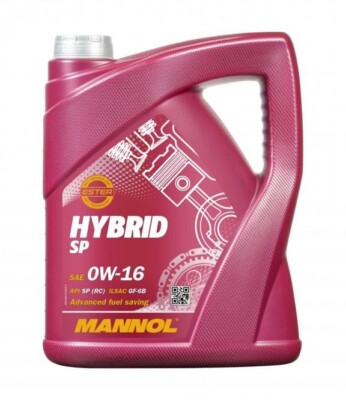 5 LITER MANNOL HYBRID SP MOTORÖL 0W-16 NISSAN TOYOTA MITSUBISHI HONDA 0W16
