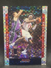 2004-05 Bowman Draft Chrome X-Fractor /150 Ben Wallace #103 HOF