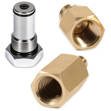 Oil Fuel Rail Adapter IPR Valve Air Test Fitting For 03-10 Ford 6.0L Powerstroke