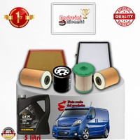 Inspektionskit Filter + ÖL opel Vivaro 1.9 Dti 74KW 100CV Von 2003-> 2006