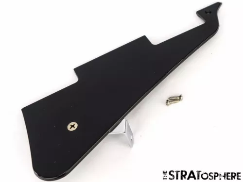 USA Gibson Les Paul Studio Model, Black PICKGUARD, Guitar Single 1 Ply Bracket