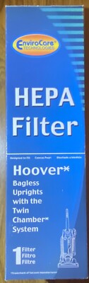 Enviro Care Technologies Heap Filter Hoover Twin Chamber Vacuums F923 New