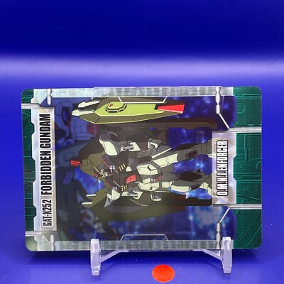 GAT-X252 Forbidden Gundam Wafers TCG Card Game MORINAGA BANDAI
