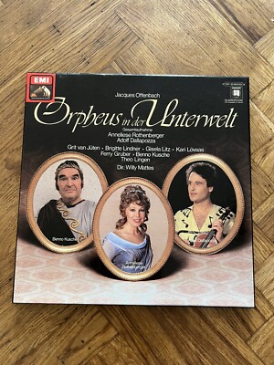 Jacques Offenbach    Orpheus In Der Unterwelt 2 x LP Box Set Play Tested