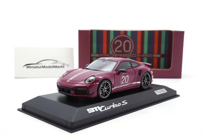 Porsche 911 Turbo S (992) - Star Ruby - 1:43 - Minichamps (WAP0209050N004)