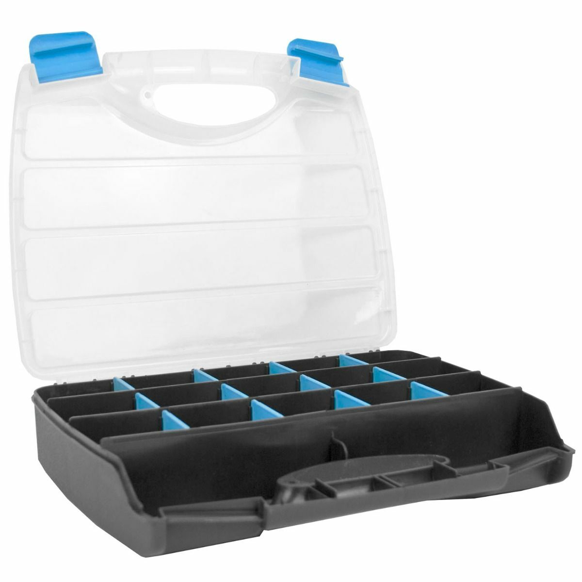 DIY Storage Organiser Carry Case 15 Compartments Separator Screw Bits