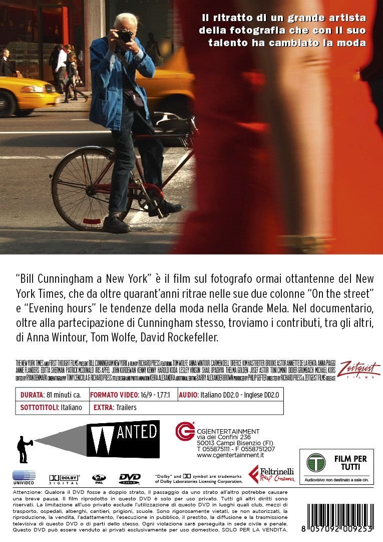Bill Cunningham New York (DVD) | eBay