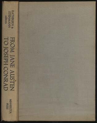 Robert C RATHBURN / From Jane Austen to Joseph Conrad Essays Collected ...