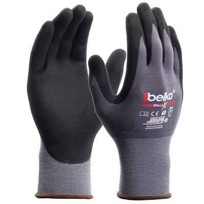 Belko  MechX Arbeitshandschuhe Montagehandschuhe Mechanikerhandschuhe Nylon NEU